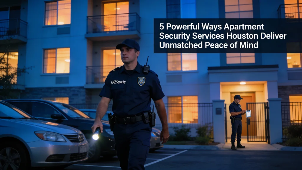 Apartment Security Services Houston