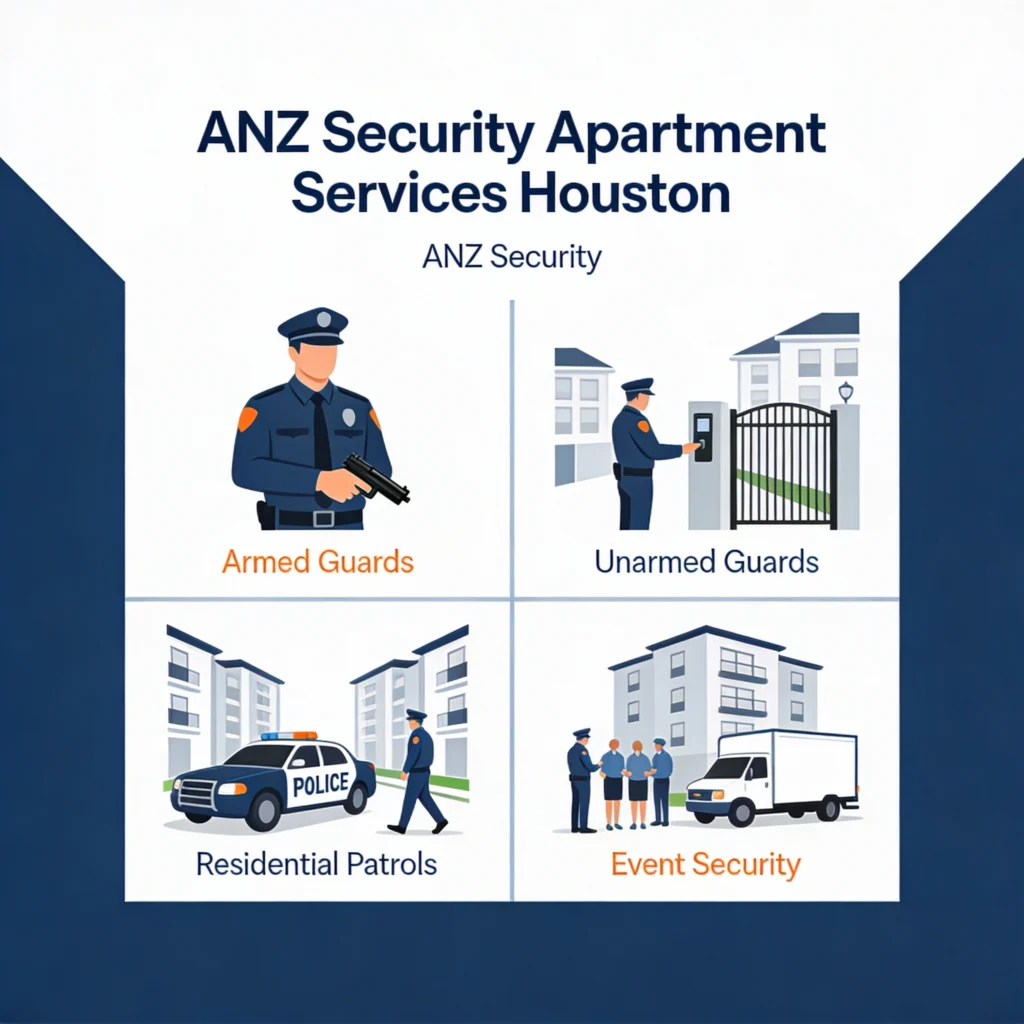 Apartment Security guard Houston