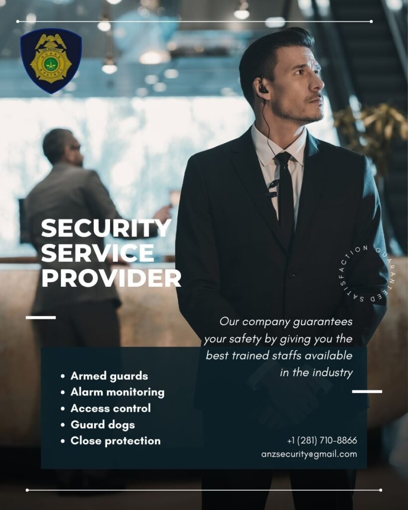Security guard Company Channelview