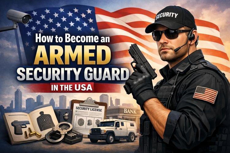 how to become an armed security guard training session