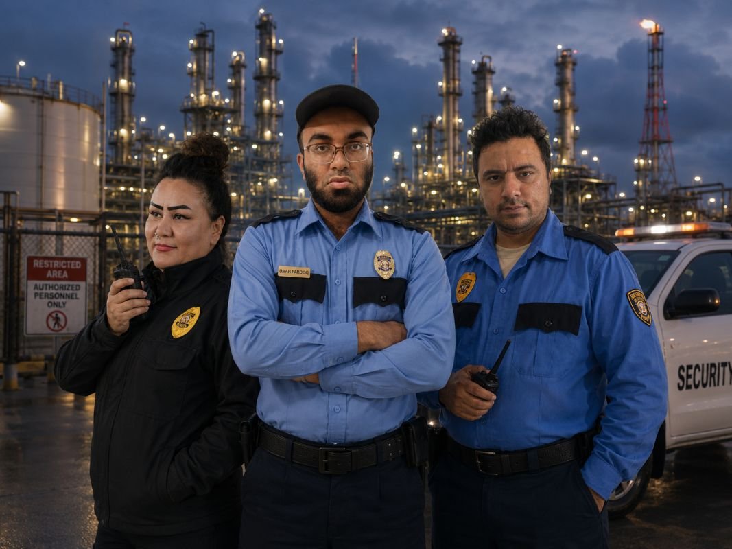 Oil Refinery Security in Pasadena