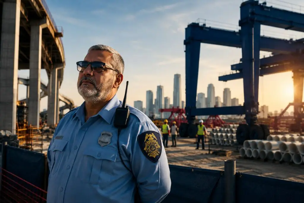 construction site security guards houston