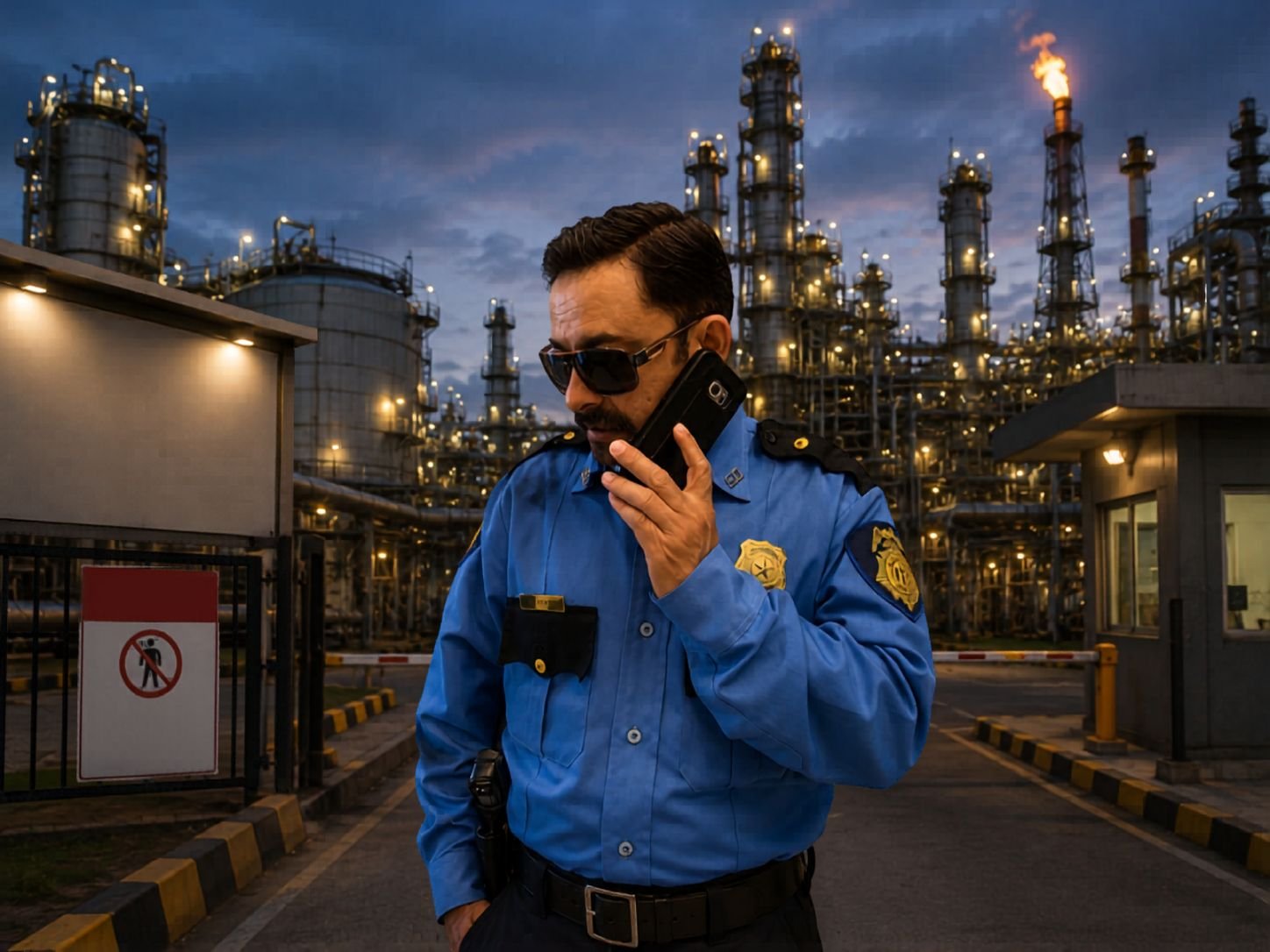 oil Rifinaray Security Guard