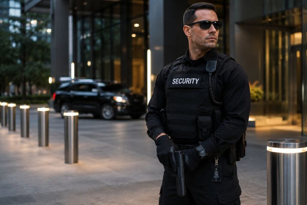 Cost to hire an armed security guard in Houston