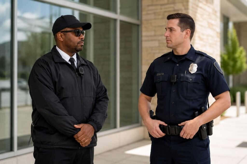 Security Guard vs Police Officer