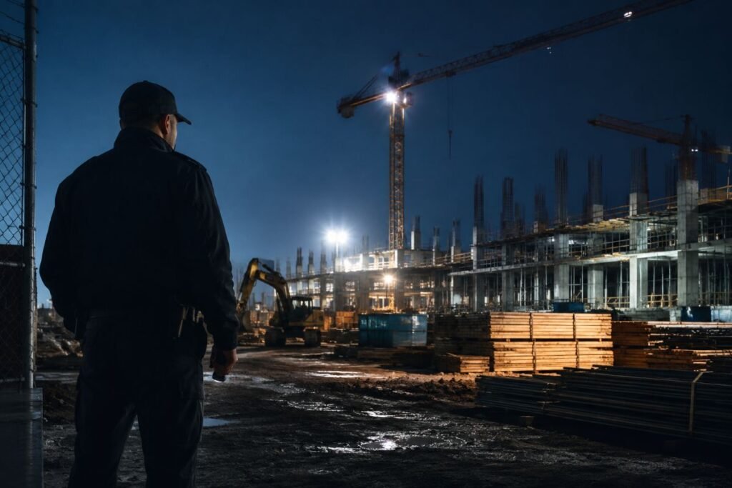 Construction Sites Need Overnight Security