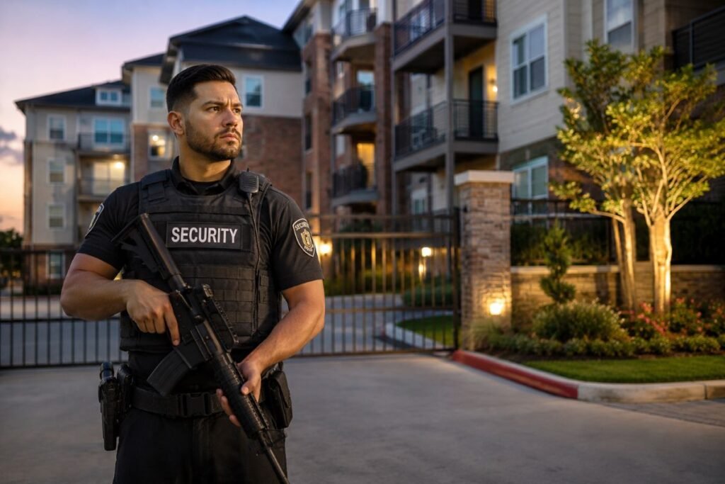 Armed Security for Apartment Communities in Houston