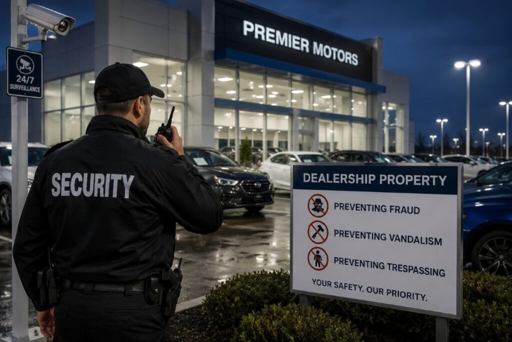 Car Dealership Security in Houston